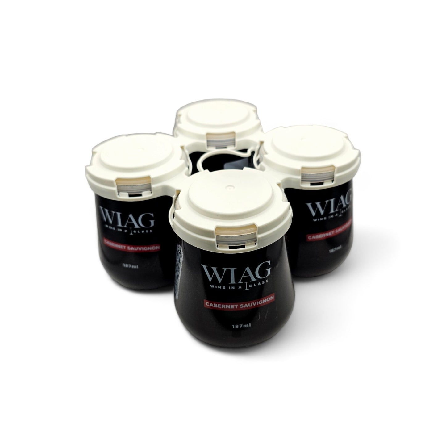 4 Pack Wine - Elegant Single-Serve Wine In A Glass - Premium Quality, Perfect Portion - WIAG Global
