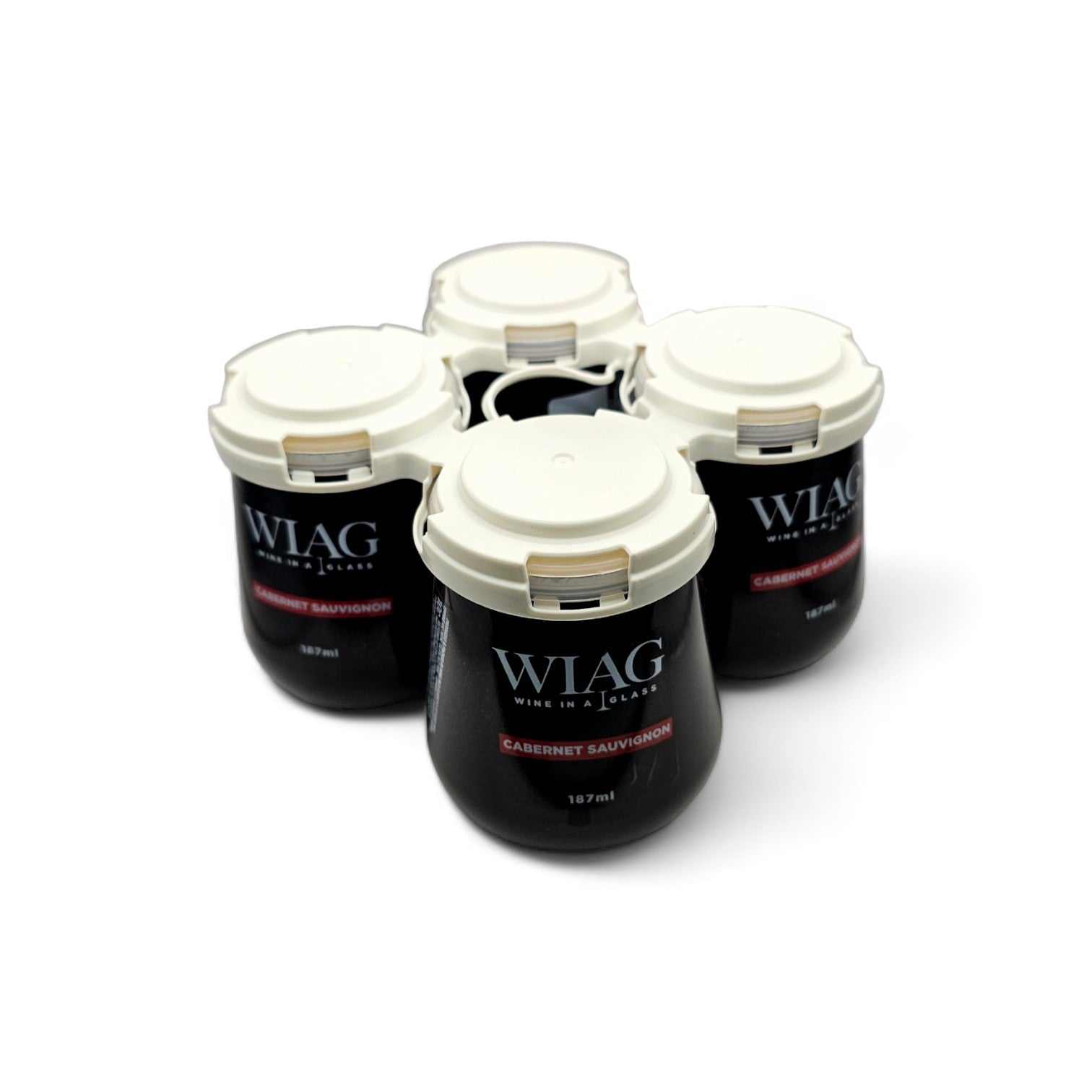 4 Pack Wine - Elegant Single-Serve Wine In A Glass - Premium Quality, Perfect Portion - WIAG Global