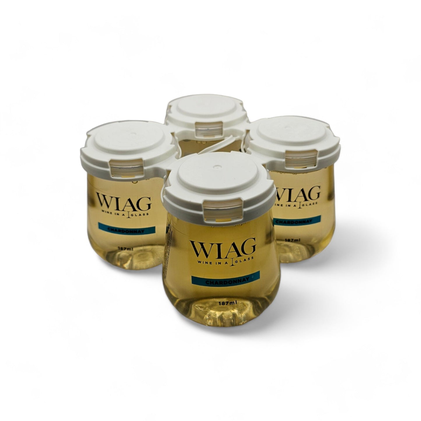 4 Pack Wine - Elegant Single-Serve Wine In A Glass - Premium Quality, Perfect Portion - WIAG Global