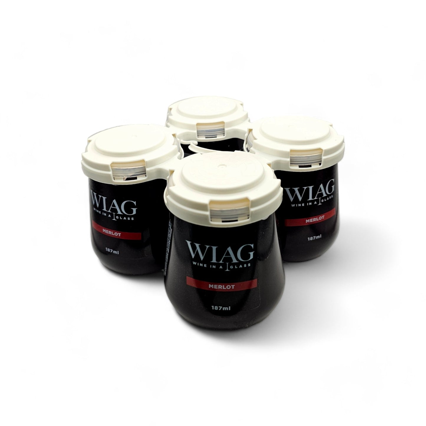 4 Pack Wine - Elegant Single-Serve Wine In A Glass - Premium Quality, Perfect Portion - WIAG Global
