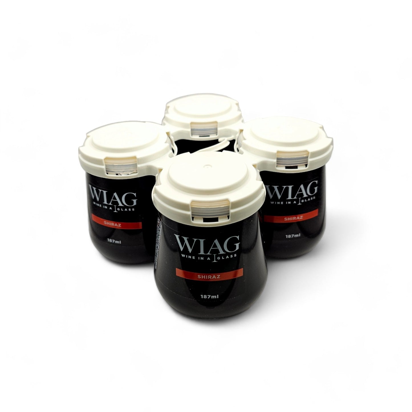 4 Pack Wine - Elegant Single-Serve Wine In A Glass - Premium Quality, Perfect Portion - WIAG Global