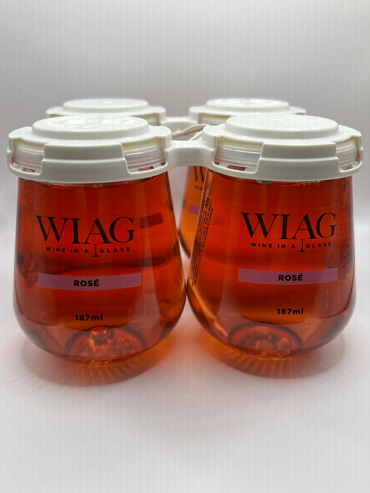 4 Pack Wine - Elegant Single-Serve Wine In A Glass - Premium Quality, Perfect Portion - WIAG Global