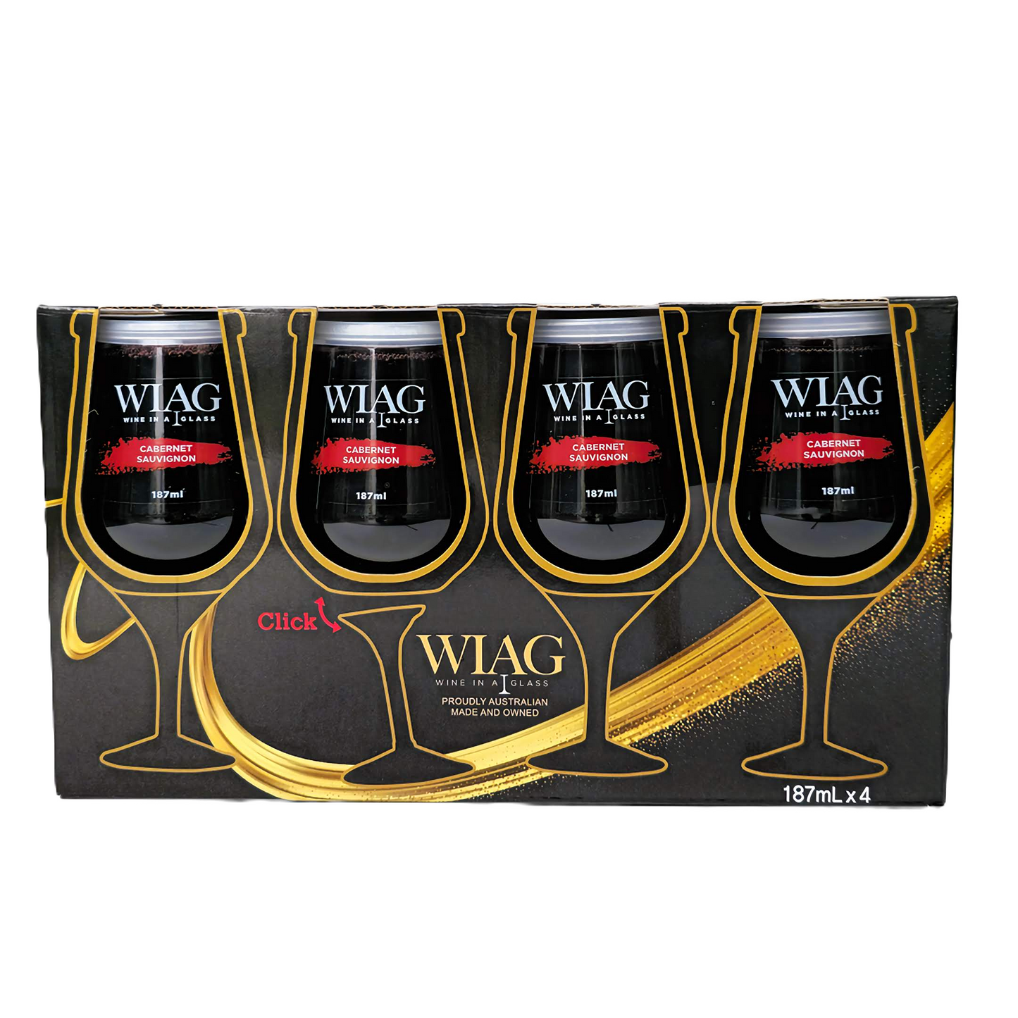 Black Box Wine 4-Pack: Premium 187ml Varietals - WIAG Global