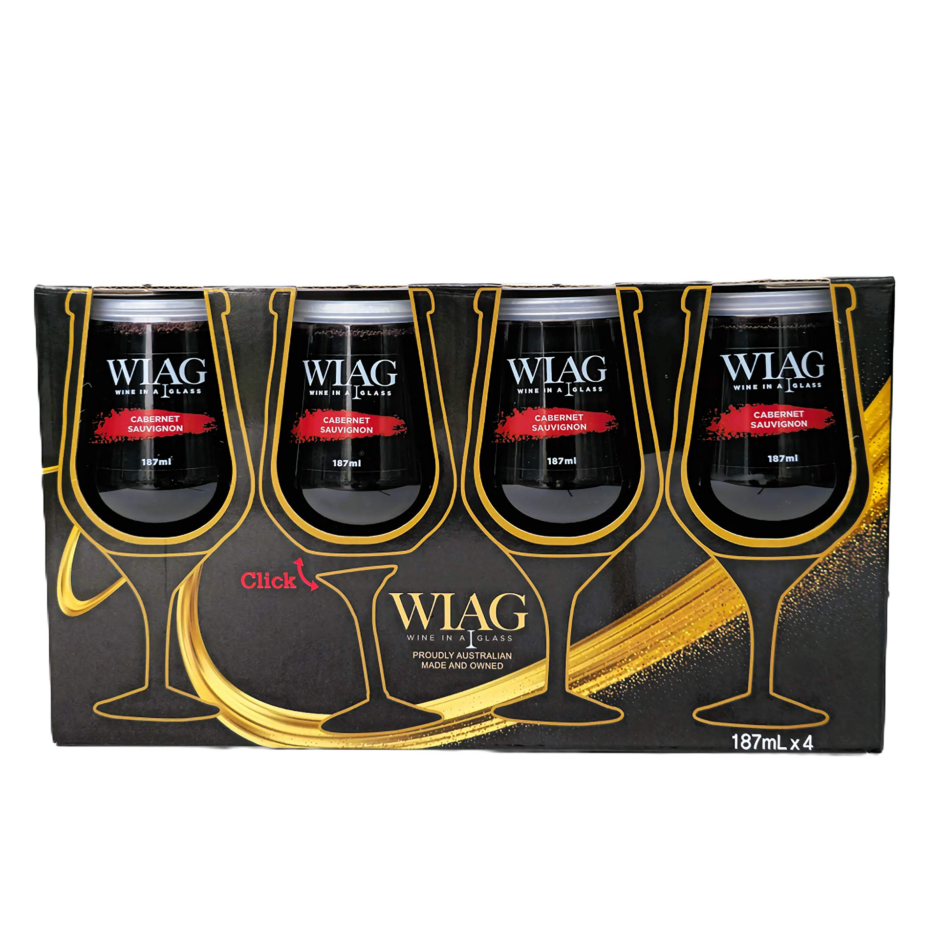 Black Box Wine 4-Pack: Premium 187ml Varietals - WIAG Global
