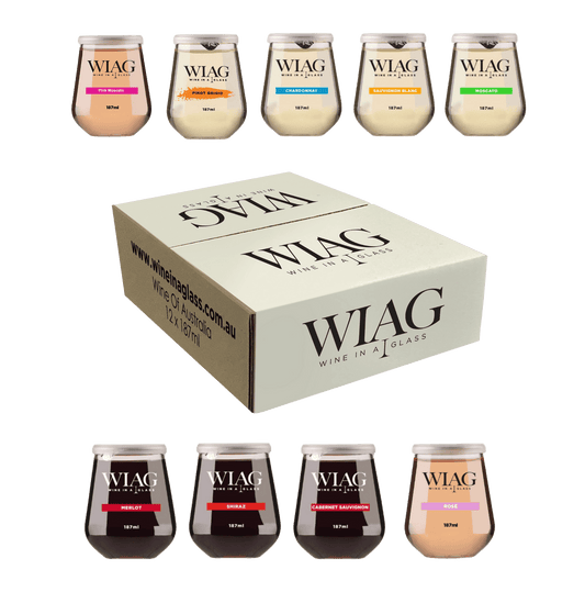 WIAG 12 Pack Single Varietal - Stemless - WIAG Global
