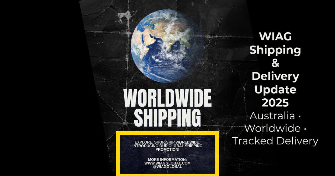 WIAG Shipping and Delivery Update | Delivery Times in Australia and Worldwide - WIAG Global