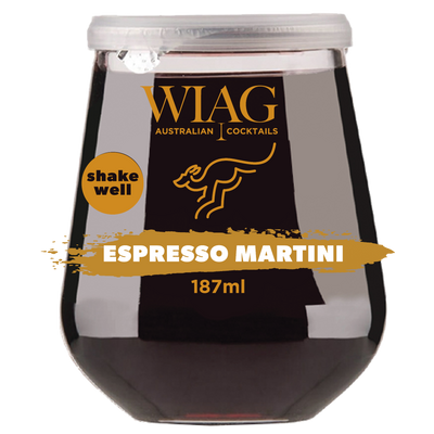 WIAG Espresso Martini Cocktails/Premixed Beverages